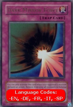 Dark Mirror Force (V.2 - Ultra Rare)⁣ - Invasion of Chaos⁣ (Ultra Rare)⁣ [EN054]