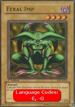 Feral Imp (V.1 - Common)⁣ - Starter Deck: Yugi⁣ (Common)⁣ [002]