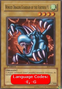 Winged Dragon, Guardian of the Fortress #1 (V.1 - Common)⁣ - Starter Deck: Yugi⁣ (Common)⁣ [003]