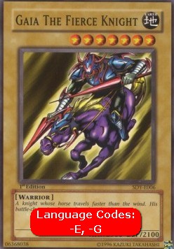 Gaia The Fierce Knight (V.1 - Common)⁣ - Starter Deck: Yugi⁣ (Common)⁣ [006]