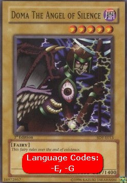 Doma The Angel of Silence (V.1 - Common)⁣ - Starter Deck: Yugi⁣ (Common)⁣ [013]