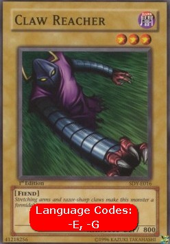 Claw Reacher (V.1 - Common)⁣ - Starter Deck: Yugi⁣ (Common)⁣ [016]