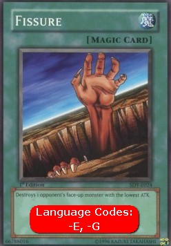 Fissure (V.1 - Common)⁣ - Starter Deck: Yugi⁣ (Common)⁣ [024]
