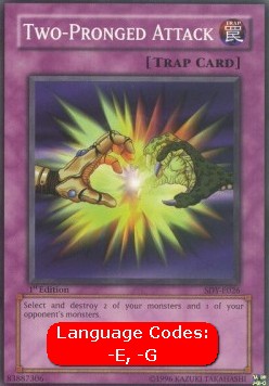 Two-Pronged Attack (V.1 - Common)⁣ - Starter Deck: Yugi⁣ (Common)⁣ [026]