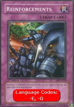 Reinforcements (V.1 - Common)⁣ - Starter Deck: Yugi⁣ (Common)⁣ [029]