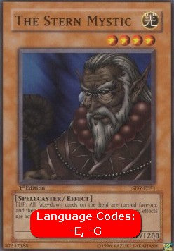 The Stern Mystic (V.1 - Common)⁣ - Starter Deck: Yugi⁣ (Common)⁣ [031]