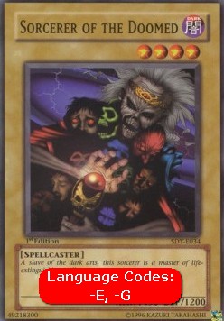 Sorcerer of the Doomed (V.1 - Common)⁣ - Starter Deck: Yugi⁣ (Common)⁣ [034]