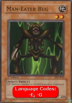 Man-Eater Bug (V.1 - Common)⁣ - Starter Deck: Yugi⁣ (Common)⁣ [042]