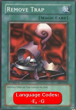 Remove Trap (V.1 - Common)⁣ - Starter Deck: Yugi⁣ (Common)⁣ [044]