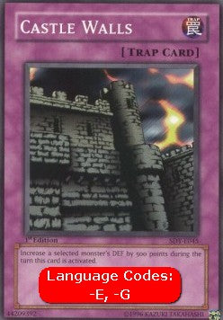 Castle Walls (V.1 - Common)⁣ - Starter Deck: Yugi⁣ (Common)⁣ [045]