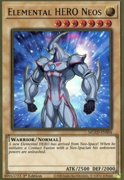 Elemental HERO Neos⁣ - Maximum Gold: El Dorado⁣ (Premium Gold Rare)⁣ [004]
