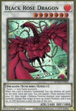 Black Rose Dragon (V.2 - Premium Gold Rare)⁣ - Maximum Gold: El Dorado⁣ (Premium Gold Rare)⁣ [026]