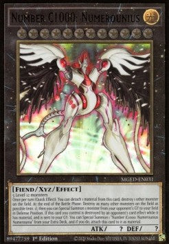 Number C1000: Numerounius⁣ - Maximum Gold: El Dorado⁣ (Premium Gold Rare)⁣ [031]