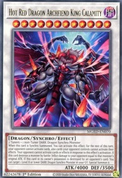 Hot Red Dragon Archfiend King Calamity - Maximum Gold: El Dorado (Rare) [MGED-070]