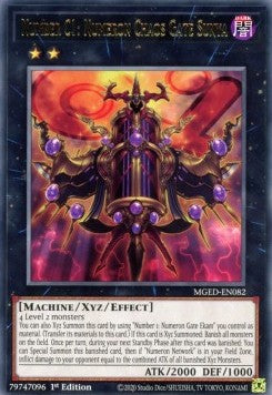 Number C1: Numeron Chaos Gate Sunya - Maximum Gold: El Dorado (Rare) [MGED-082]