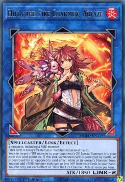 Hiita the Fire Charmer, Ablaze - Maximum Gold: El Dorado (Rare) [MGED-119]