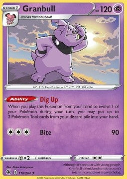 Granbull - Fusion Strike (Rare) [FST-116]