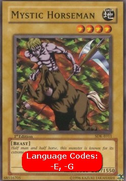 Mystic Horseman (V.1 - Common)⁣ - Starter Deck: Kaiba⁣ (Common)⁣ [011]