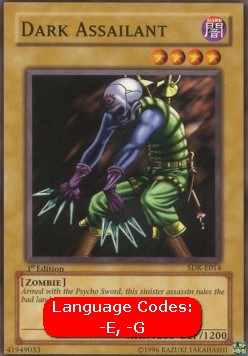 Dark Assailant (V.1 - Common)⁣ - Starter Deck: Kaiba⁣ (Common)⁣ [014]