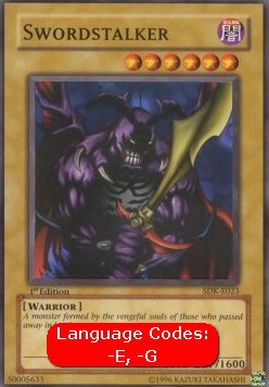 Swordstalker (V.1 - Common)⁣ - Starter Deck: Kaiba⁣ (Common)⁣ [023]