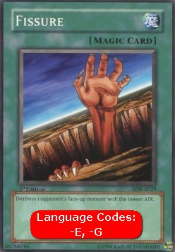Fissure (V.1 - Common)⁣ - Starter Deck: Kaiba⁣ (Common)⁣ [029]