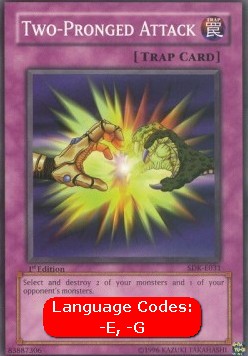 Two-Pronged Attack (V.1 - Common)⁣ - Starter Deck: Kaiba⁣ (Common)⁣ [031]
