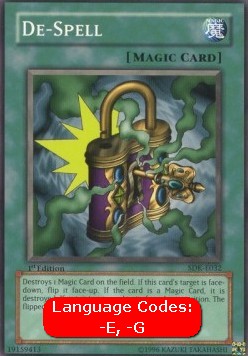 De-Spell (V.1 - Common) - Starter Deck: Kaiba (Common) [SDK-032]