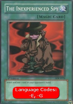 The Inexperienced Spy (V.1 - Common)⁣ - Starter Deck: Kaiba⁣ (Common)⁣ [034]