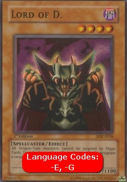 Lord of D. (V.1 - Super Rare)⁣ - Starter Deck: Kaiba⁣ (Super Rare)⁣ [038]