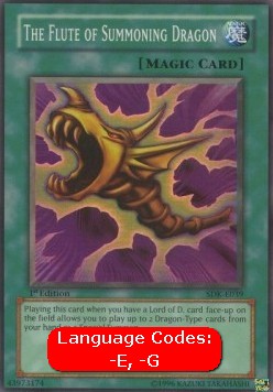 The Flute of Summoning Dragon (V.1 - Super Rare)⁣ - Starter Deck: Kaiba⁣ (Super Rare)⁣ [039]