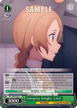 Integrity Knight, Linel - Sword Art Online -Alicization- Vol.2 (Uncommon) [SAO/S80-042]