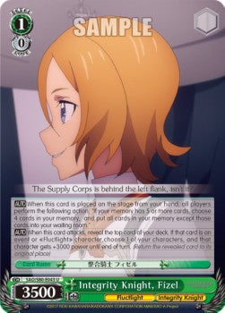 Integrity Knight, Fizel - Sword Art Online -Alicization- Vol.2 (Uncommon) [SAO/S80-043]