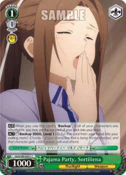 Pajama Party, Sortiliena - Sword Art Online -Alicization- Vol.2 (Common) [SAO/S80-051]