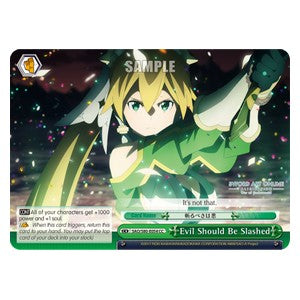 Evil Should Be Slashed (V.1 - Climax Common) - Sword Art Online -Alicization- Vol.2 (Climax Common) [SAO/S80-054]