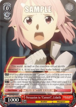 Persuasion to "Convert", Lisbeth - Sword Art Online -Alicization- Vol.2 (Uncommon) [SAO/S80-060]