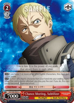 Chance Meeting, Subtilizer - Sword Art Online -Alicization- Vol.2 (Uncommon) [SAO/S80-063]