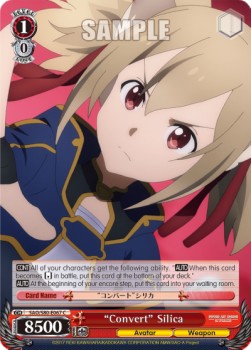 "Convert" Silica - Sword Art Online -Alicization- Vol.2 (Common) [SAO/S80-067]