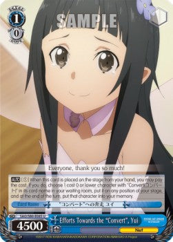 Efforts Towards the "Convert", Yui - Sword Art Online -Alicization- Vol.2 (Uncommon) [SAO/S80-085]