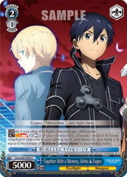Together With a Memory, Kirito & Eugeo - Sword Art Online -Alicization- Vol.2 (Common) [SAO/S80-094]
