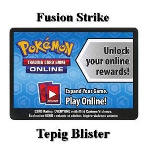 Online Code Card (Tepig Blister)⁣ - Fusion Strike⁣ (Online Code Card)