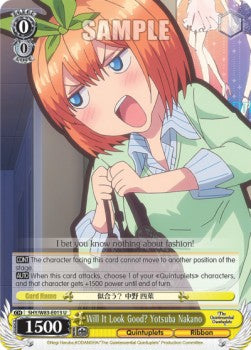 Will It Look Good? Yotsuba Nakano - The Quintessential Quintuplets (Uncommon) [5HY/W83-013]