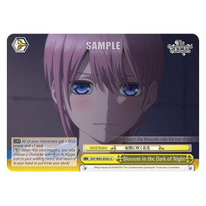 Blossom in the Dark of Night (V.1 - Climax Common) - The Quintessential Quintuplets (Climax Common) [5HY/W83-026]