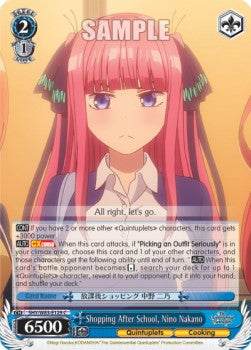 Shopping After School, Nino Nakano - The Quintessential Quintuplets (Common) [5HY/W83-129]