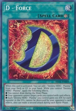 D - Force - Brothers of Legend (Secret Rare) [BROL-009]