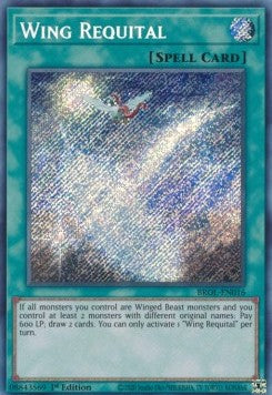 Wing Requital - Brothers of Legend (Secret Rare) [BROL-016]