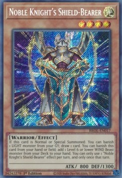 Noble Knight's Shield-Bearer⁣ - Brothers of Legend⁣ (Secret Rare)⁣ [017]