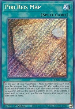 Piri Reis Map⁣ - Brothers of Legend⁣ (Secret Rare)⁣ [023]