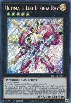 Ultimate Leo Utopia Ray⁣ - Brothers of Legend⁣ (Secret Rare)⁣ [027]
