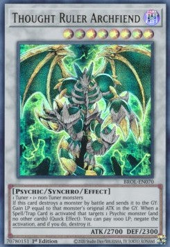 Thought Ruler Archfiend⁣ - Brothers of Legend⁣ (Ultra Rare)⁣ [070]
