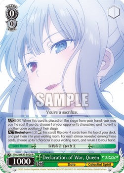 Declaration of War, Queen - Date A Bullet (Rare) [DAL/WE33-028]